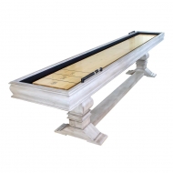 Montecito 12ft Shuffleboard Table - Driftwood Finish
